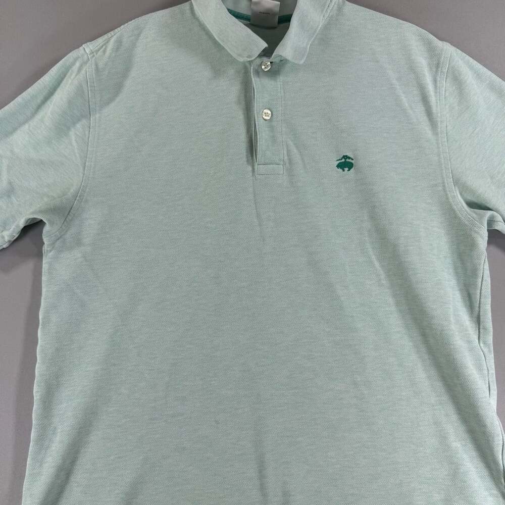 Brooks Brothers Performance Polo Size M Mint Green Original Fit